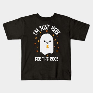 I'm Here For The Boos Kids T-Shirt